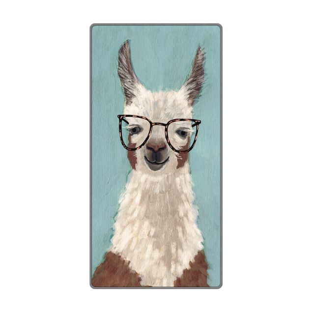 Teppich - Lama mit Brille II