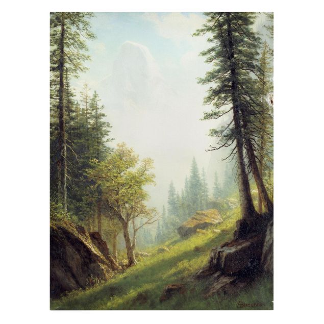 Leinwandbilder Albert Bierstadt - In den Berner Alpen