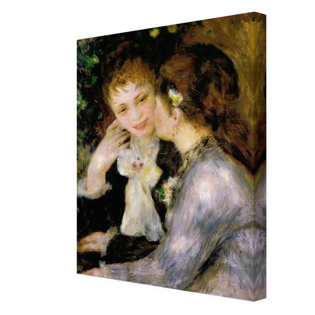 Leinwandbild - Auguste Renoir - Bekenntnisse - Hoch 3:4