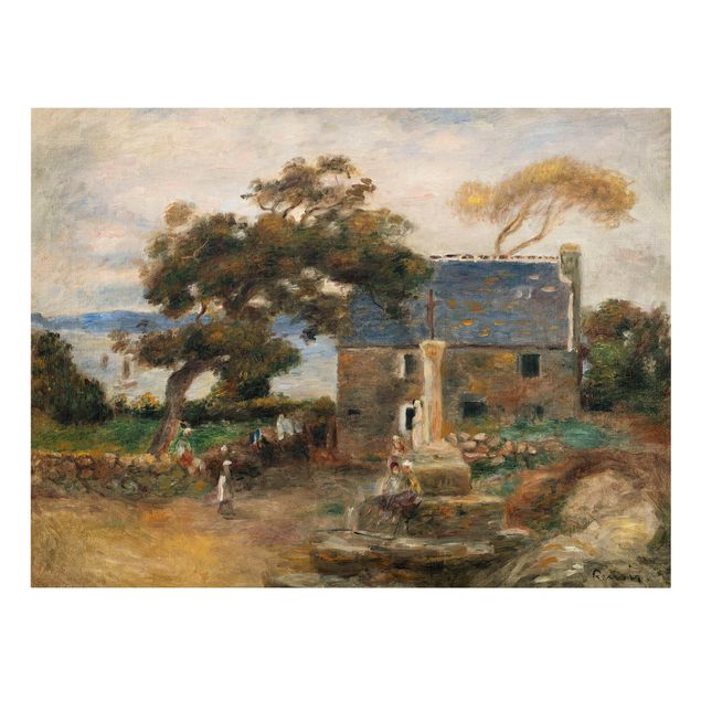 Leinwandbild - Auguste Renoir - Treboul bei Douardenez, Bretagne - Quer 4:3