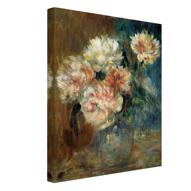 schöne Bilder Auguste Renoir - Vase Pfingstrosen