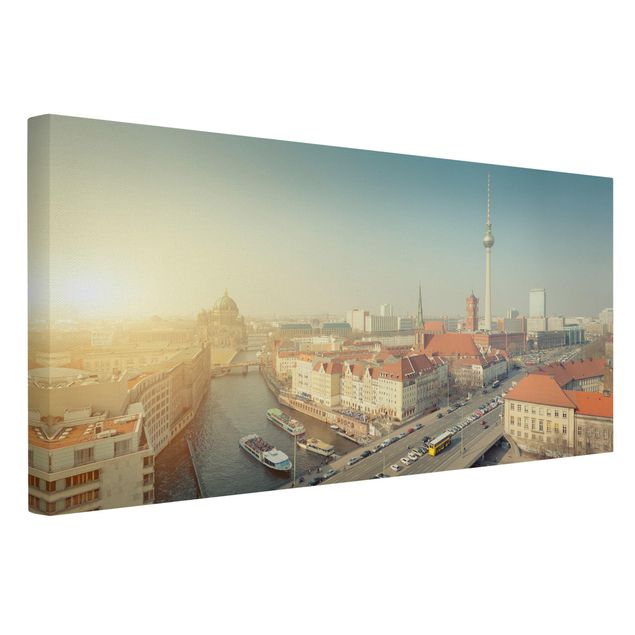 Leinwandbilder kaufen Berlin am Morgen