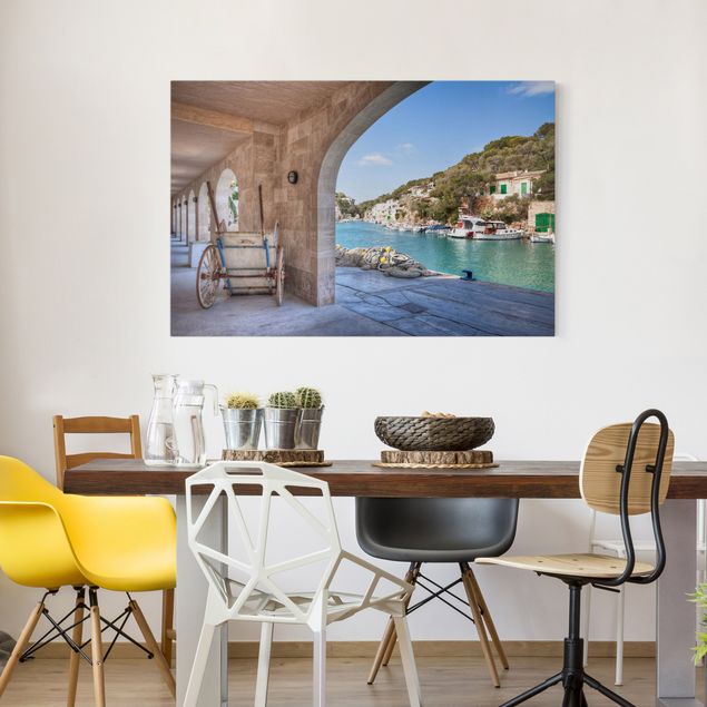Leinwandbilder kaufen Cala Figuera Mallorca