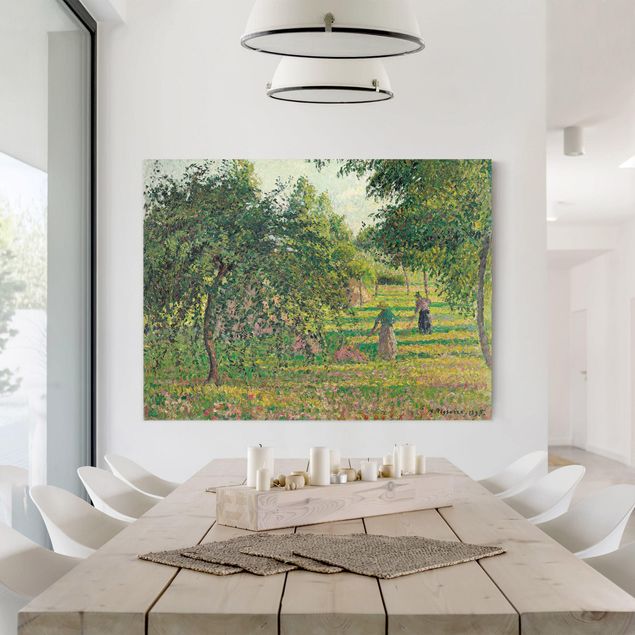 Leinwand Natur Camille Pissarro - Apfelbäume