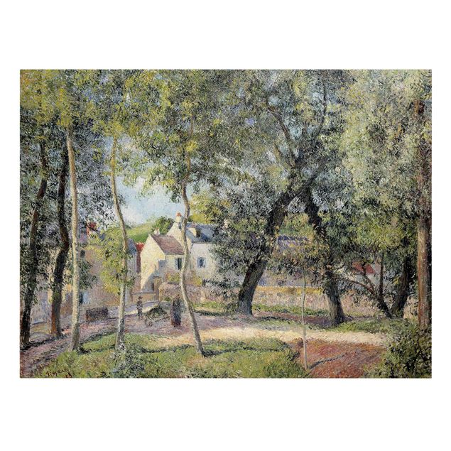 Leinwandbilder kaufen Camille Pissarro - Landschaft bei Osny