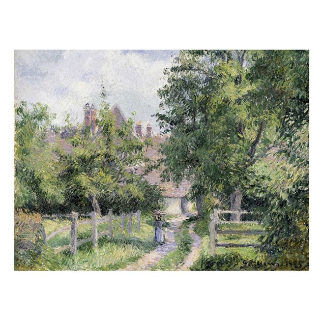 Leinwandbilder kaufen Camille Pissarro - Saint-Martin