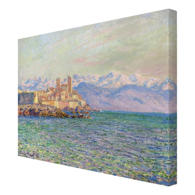 Leinwanddruck Claude Monet - Gemälde Antibes, Le Fort - Kunstdruck Quer 4:3 - Impressionismus
