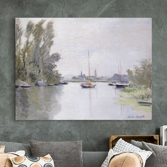 Natur Leinwand Claude Monet - Argenteuil
