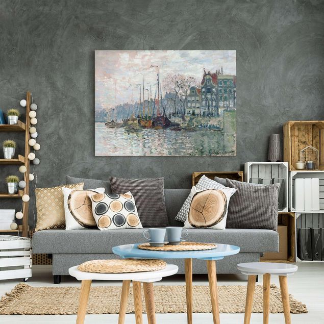 schöne Bilder Claude Monet - Kromme Waal Amsterdam