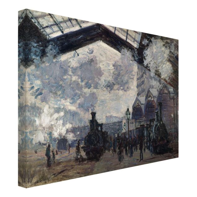Leinwandbilder kaufen Claude Monet - Gare Saint Lazare
