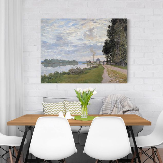 Bilder von Monet Claude Monet - Ufer Argenteuil