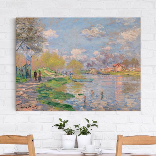Natur Leinwand Claude Monet - Seine