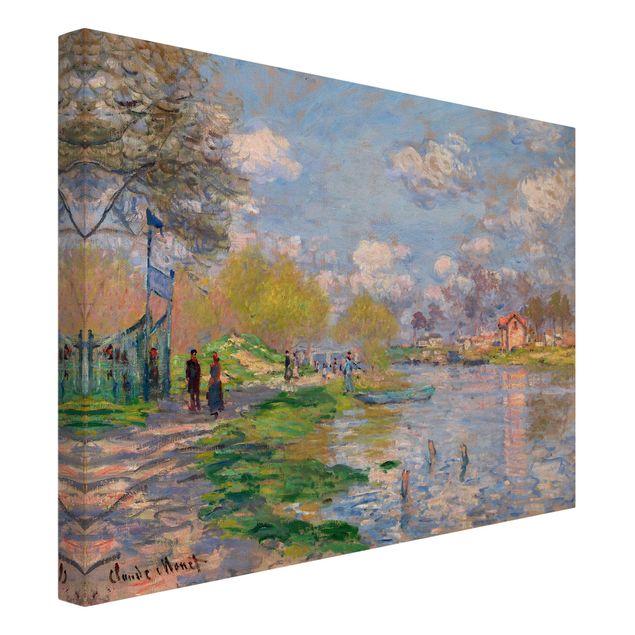 Leinwandbilder kaufen Claude Monet - Seine