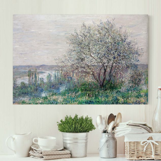 Leinwand Natur Claude Monet - Frühlingsstimmung