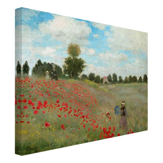 Bilder Claude Monet - Mohnfeld bei Argenteuil