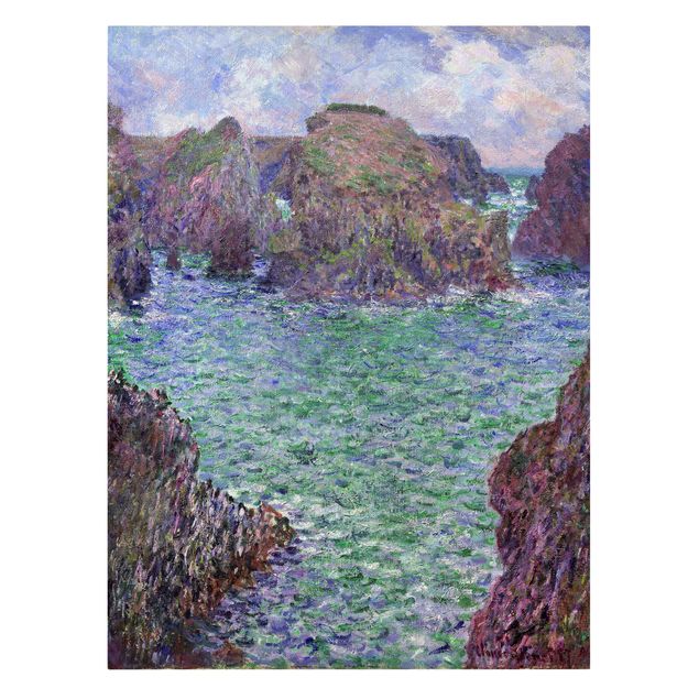 Leinwandbilder Claude Monet - Port Goulphar