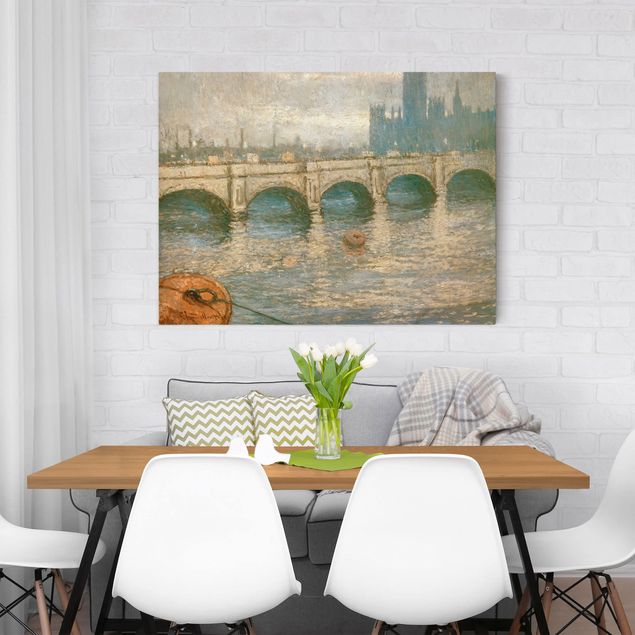 Claude Monet Bilder Claude Monet - Themsebrücke