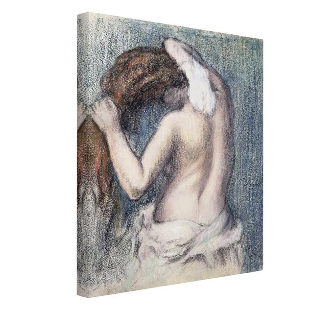 Leinwandbilder kaufen Edgar Degas - Abtrocknen