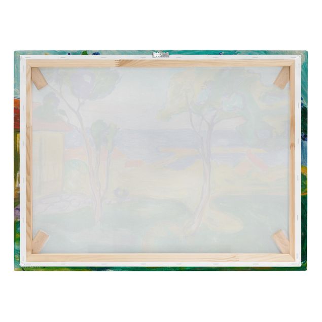 Leinwandbilder Edvard Munch - Der Garten