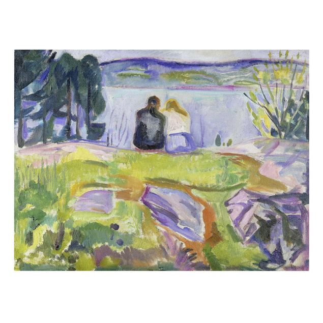 schöne Leinwandbilder Edvard Munch - Frühling