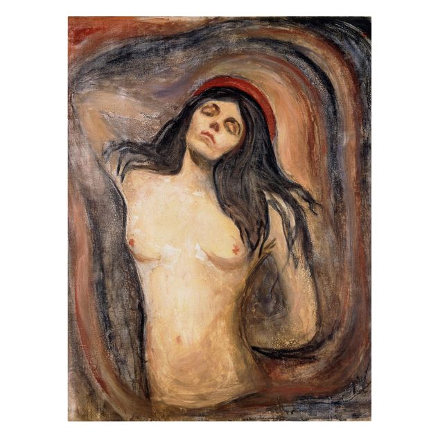 Leinwandbilder kaufen Edvard Munch - Madonna