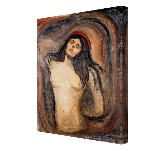 Leinwandbild - Edvard Munch - Madonna - Hoch 3:4