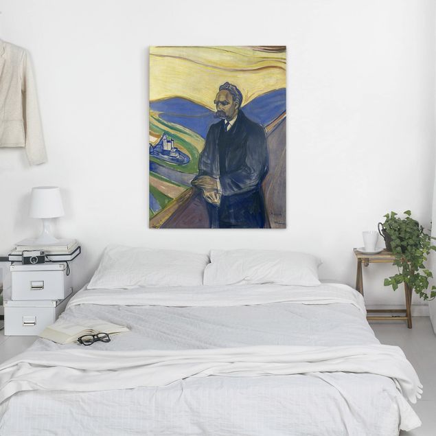 Edvard Munch Bilder Edvard Munch - Porträt Nietzsche