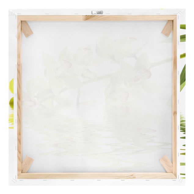 Leinwandbild - Elegant Orchid Waters - Quadrat 1:1