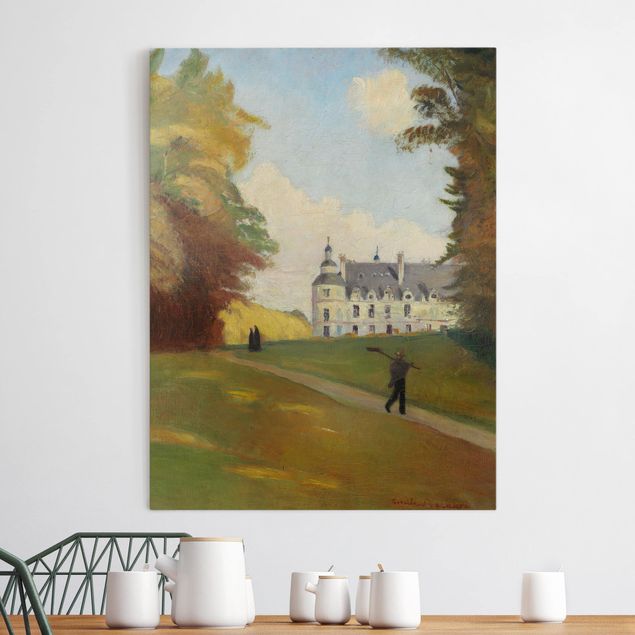 Bilder Emile Bernard - Beim Schloss Tanlay