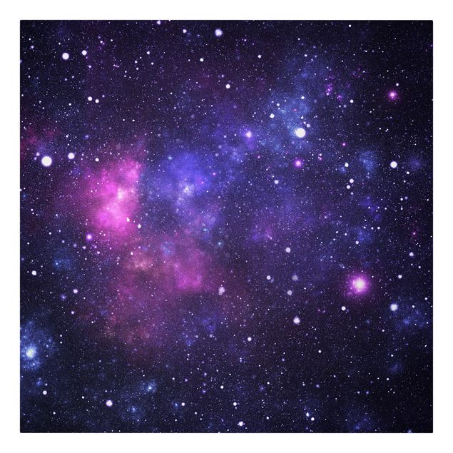 Leinwandbild - Galaxie - Quadrat 1:1
