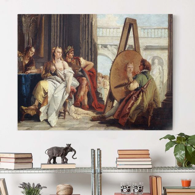 Wandbilder Giovanni Battista Tiepolo - Alexander der Große