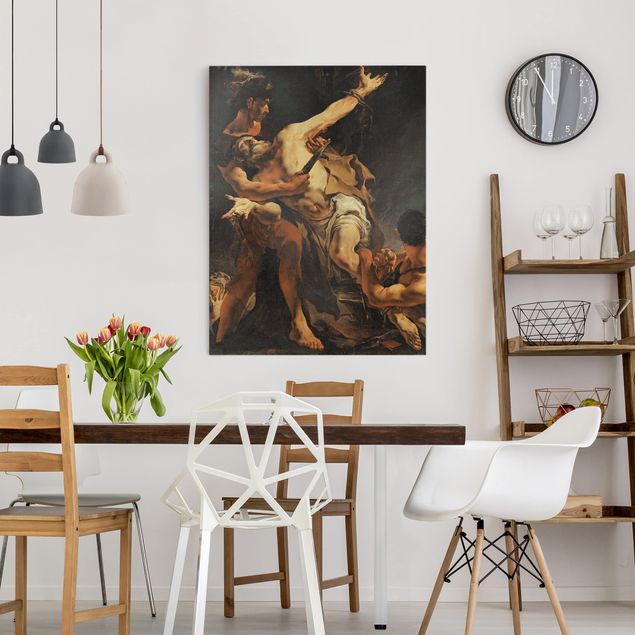 Leinwandbild - Giovanni Battista Tiepolo - Martyrium des hl. Bartholomäus - Hoch 3:4