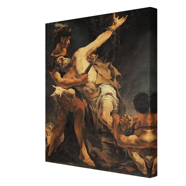 Leinwandbild - Giovanni Battista Tiepolo - Martyrium des hl. Bartholomäus - Hoch 3:4