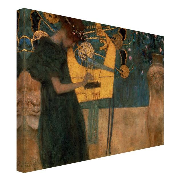 Wandbilder Gustav Klimt - Die Musik