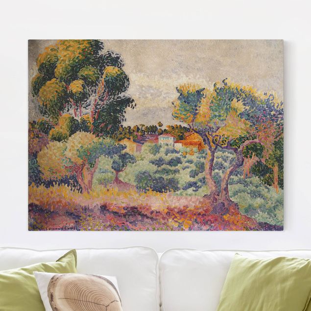 Wandbilder Henri Edmond Cross - Eukalyptus und Olivenhain