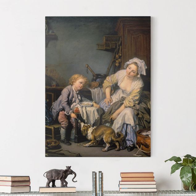 schöne Bilder Jean Baptiste Greuze - Das verwöhnte Kind