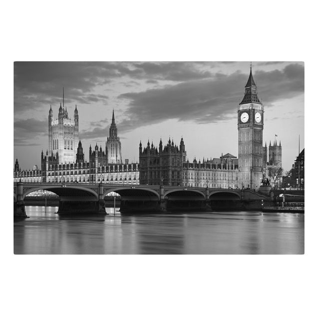 Leinwandbilder kaufen London bei Nacht II