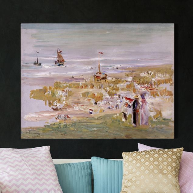 Impressionistische Gemälde Max Liebermann - Der Strand