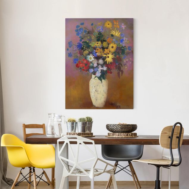 Bilder Odilon Redon - Blumen in einer Vase