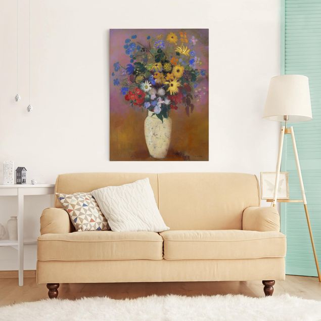 Leinwandbilder Odilon Redon - Blumen in einer Vase