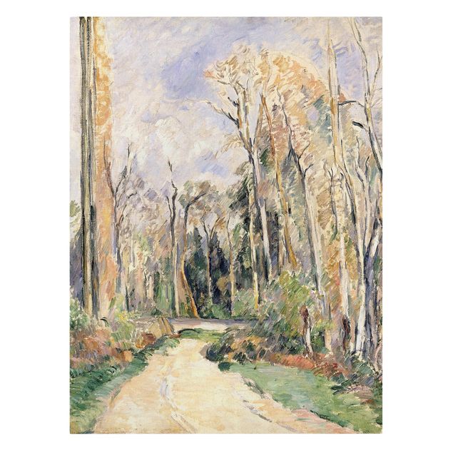 Wandbilder Paul Cézanne - Waldeingang