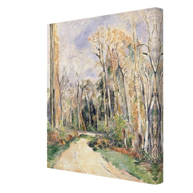 Leinwandbilder kaufen Paul Cézanne - Waldeingang