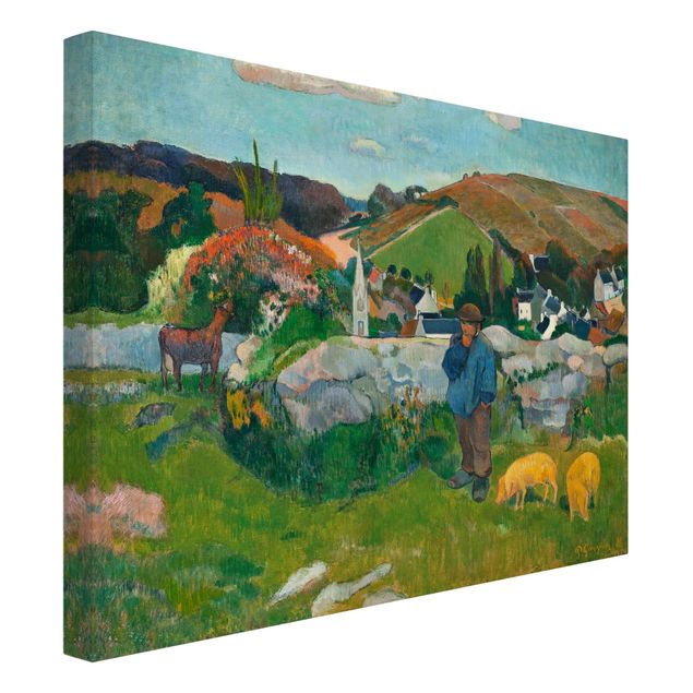 Wandbilder Paul Gauguin - Der Schweinehirt