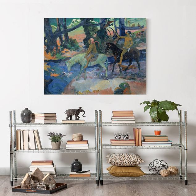 Leinwandbilder Tiere Paul Gauguin - Die Flucht