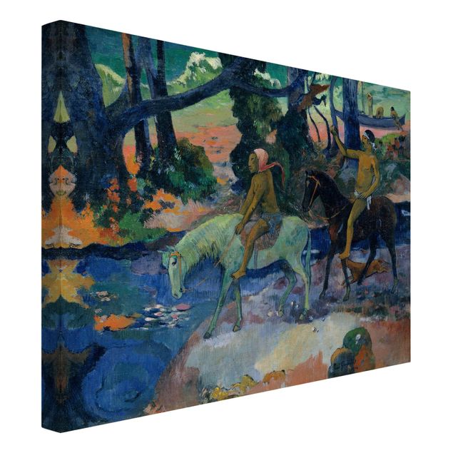 Wandbilder Paul Gauguin - Die Flucht