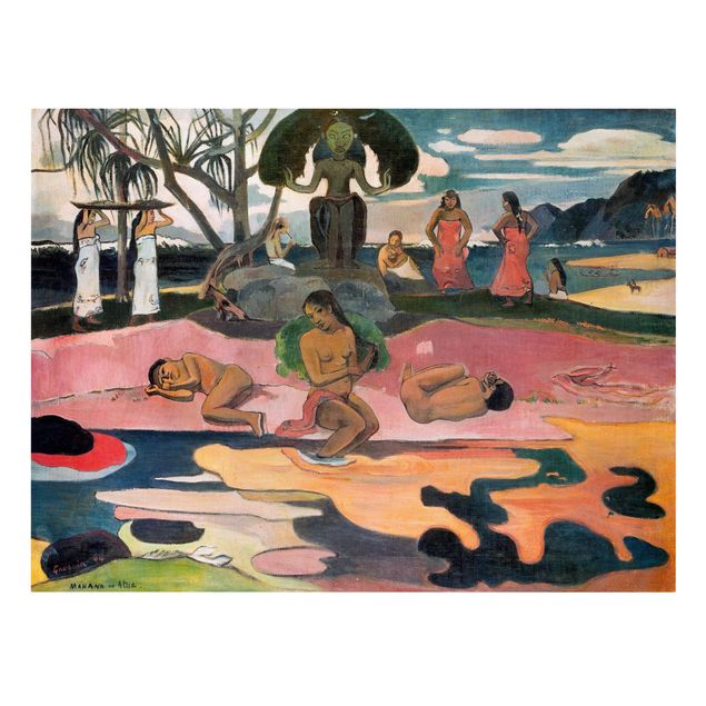 schöne Bilder Paul Gauguin - Gottestag