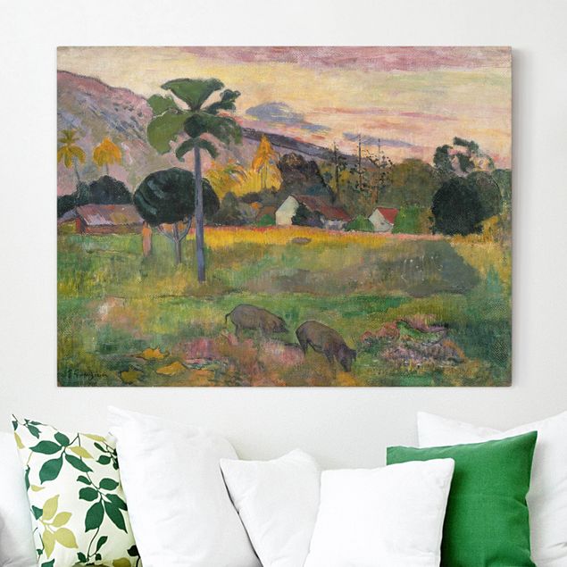 Impressionistische Bilder Paul Gauguin - Komm her