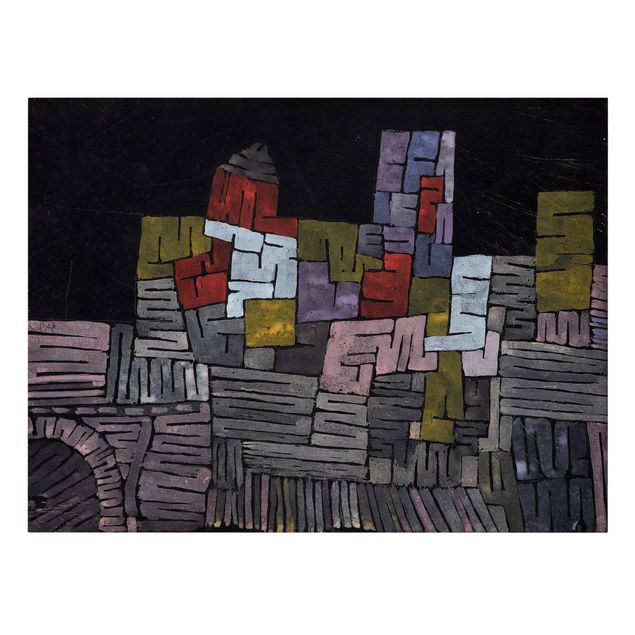 Wandbilder Paul Klee - Altes Gemäuer