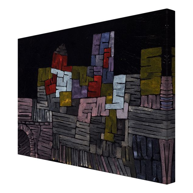 Leinwandbilder kaufen Paul Klee - Altes Gemäuer