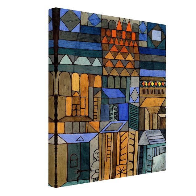 Abstrakte Bilder Paul Klee - Beginnende Kühle
